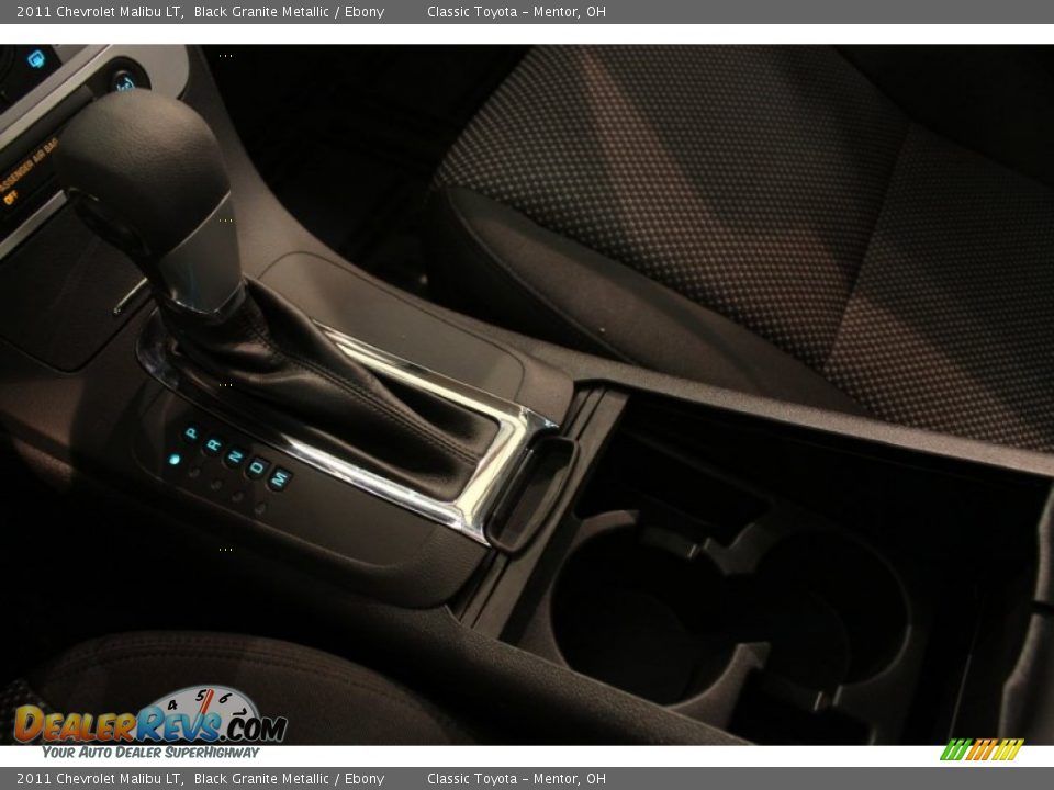 2011 Chevrolet Malibu LT Black Granite Metallic / Ebony Photo #11