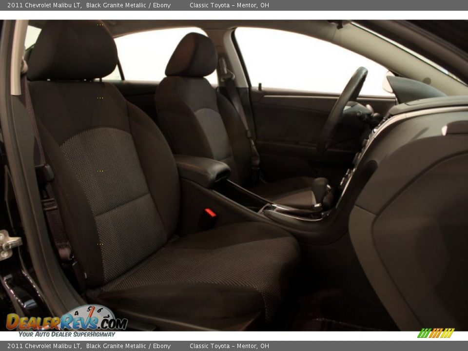 2011 Chevrolet Malibu LT Black Granite Metallic / Ebony Photo #12