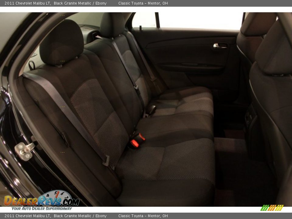 2011 Chevrolet Malibu LT Black Granite Metallic / Ebony Photo #13