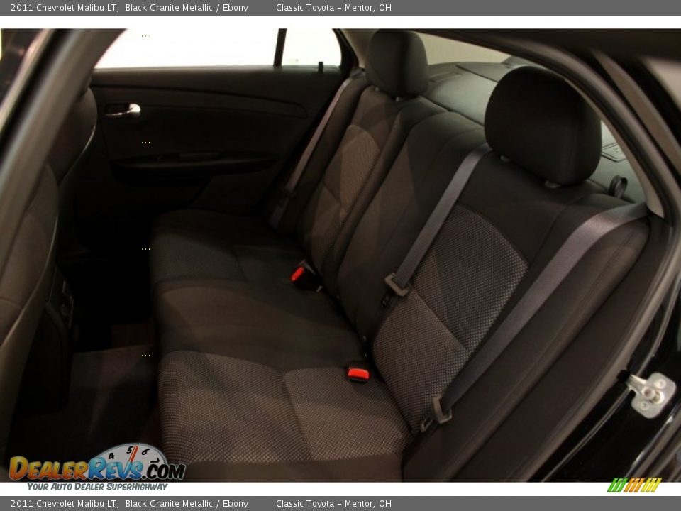 2011 Chevrolet Malibu LT Black Granite Metallic / Ebony Photo #14