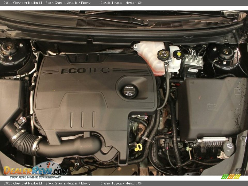 2011 Chevrolet Malibu LT Black Granite Metallic / Ebony Photo #16