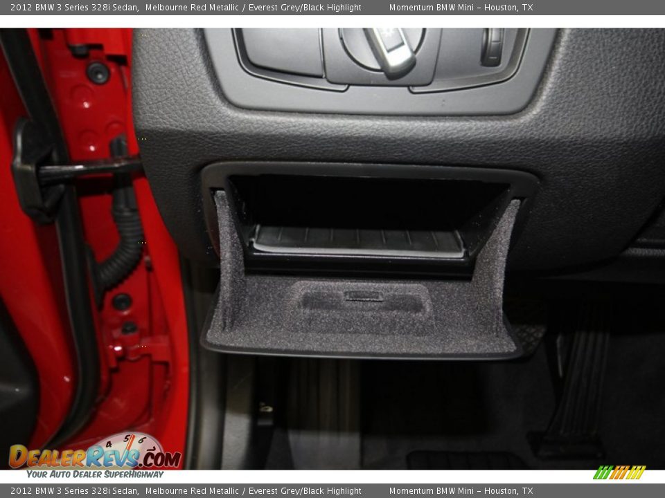 2012 BMW 3 Series 328i Sedan Melbourne Red Metallic / Everest Grey/Black Highlight Photo #29
