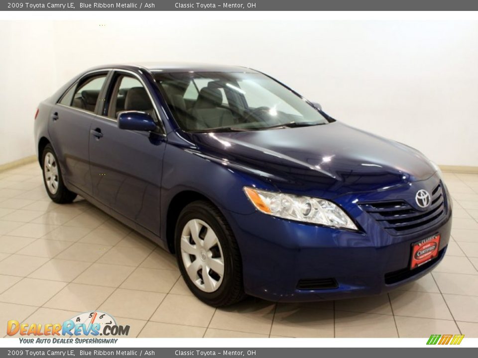 2009 Toyota Camry LE Blue Ribbon Metallic / Ash Photo #1