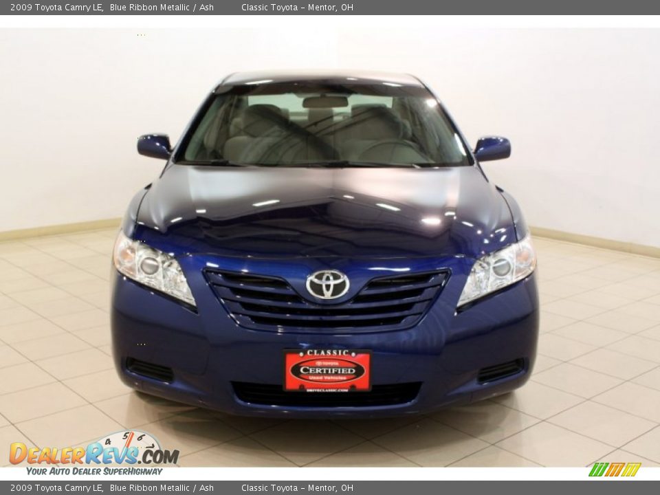 2009 Toyota Camry LE Blue Ribbon Metallic / Ash Photo #2