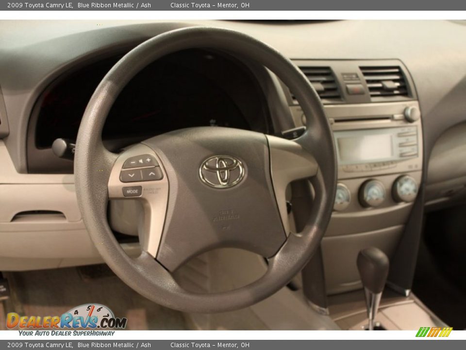 2009 Toyota Camry LE Blue Ribbon Metallic / Ash Photo #6