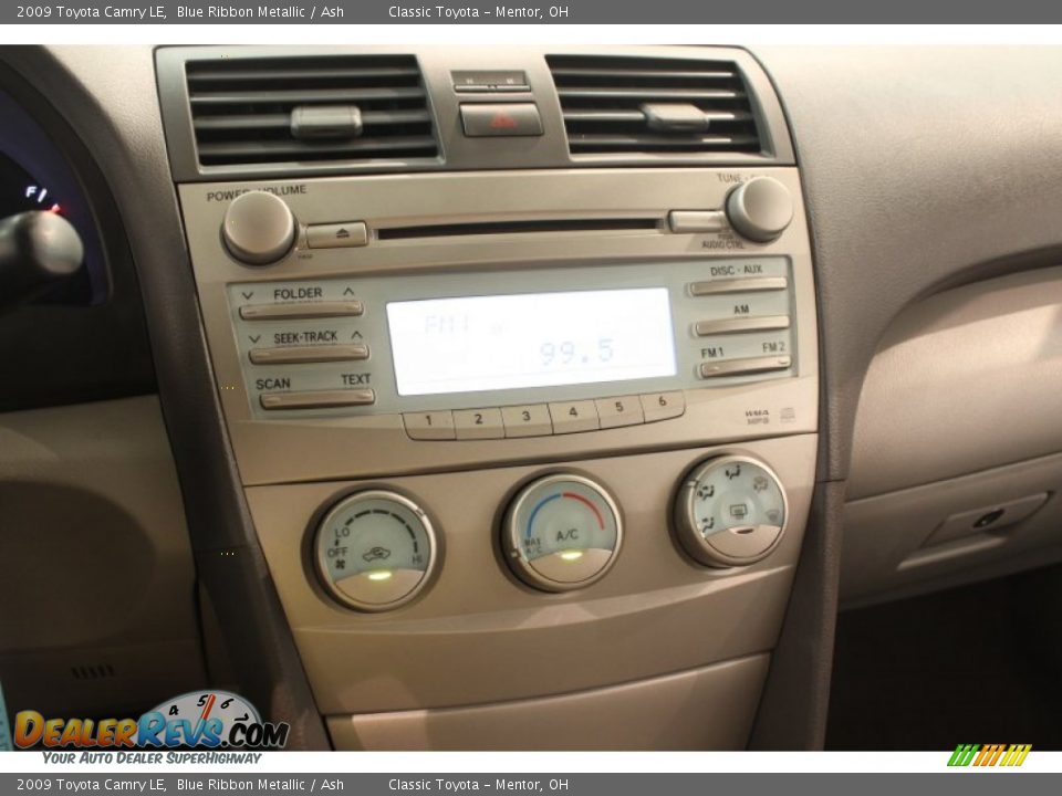 2009 Toyota Camry LE Blue Ribbon Metallic / Ash Photo #8
