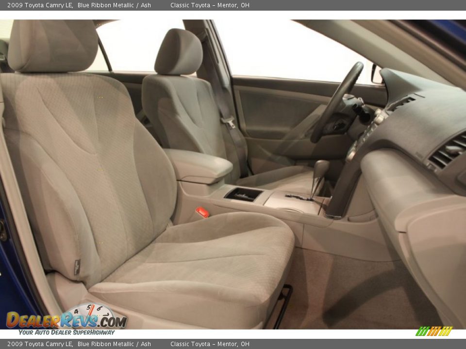 2009 Toyota Camry LE Blue Ribbon Metallic / Ash Photo #11