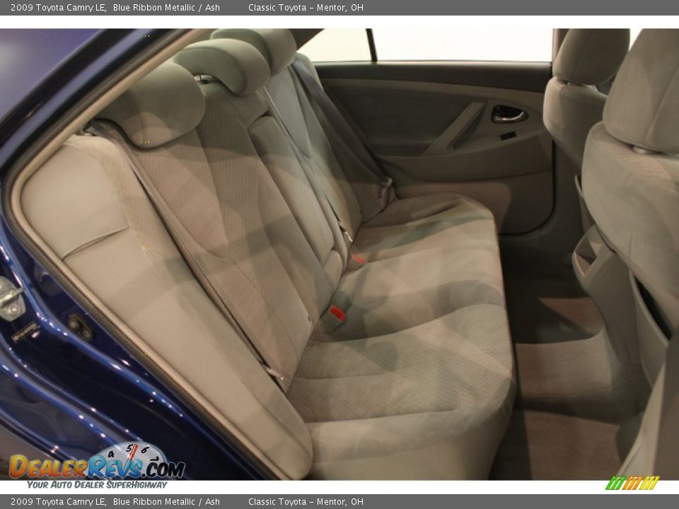 2009 Toyota Camry LE Blue Ribbon Metallic / Ash Photo #12