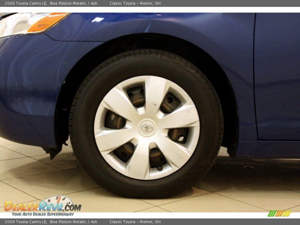 2009 Toyota Camry LE Blue Ribbon Metallic / Ash Photo #16