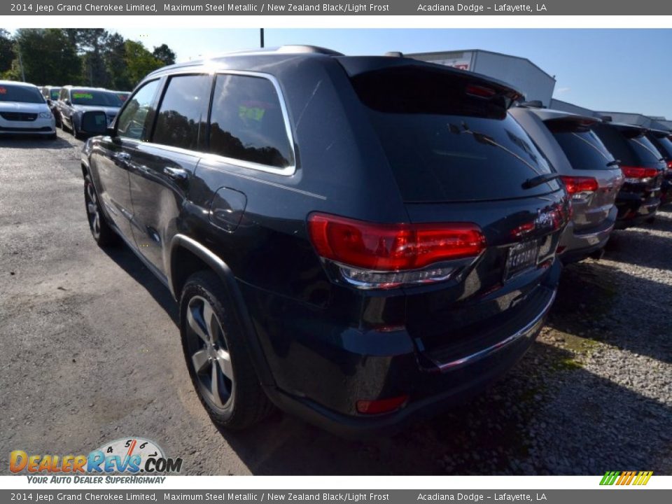 2014 Jeep Grand Cherokee Limited Maximum Steel Metallic / New Zealand Black/Light Frost Photo #2