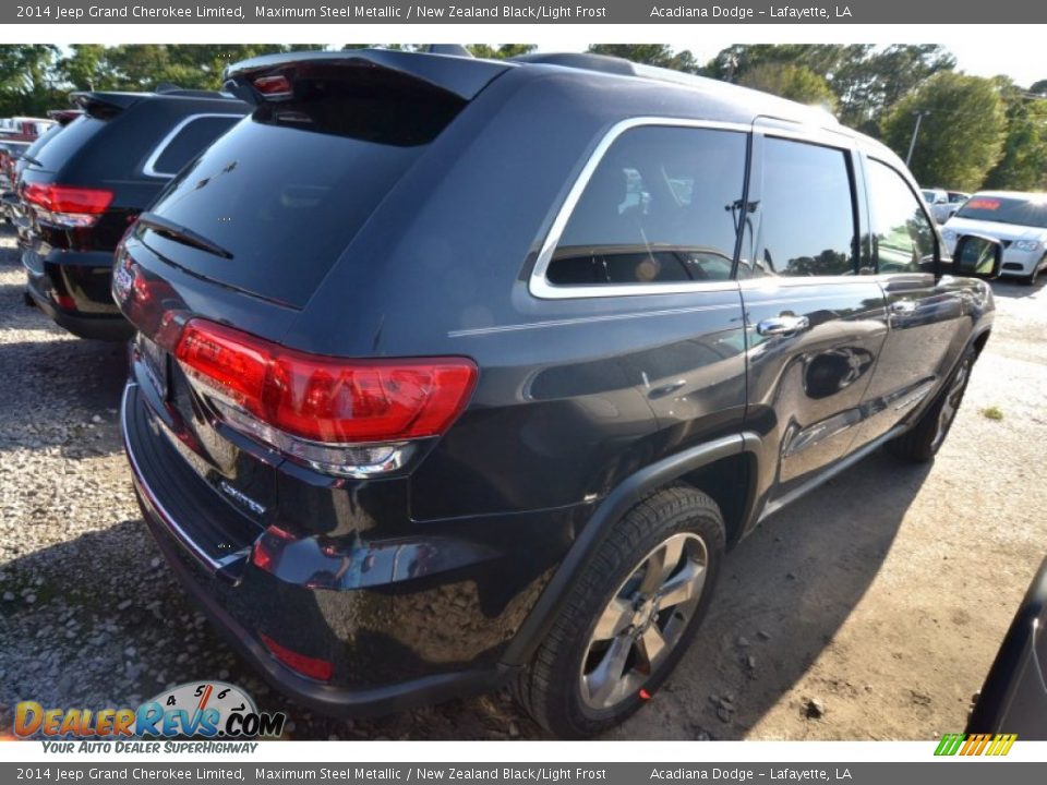 2014 Jeep Grand Cherokee Limited Maximum Steel Metallic / New Zealand Black/Light Frost Photo #3