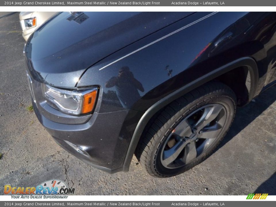 2014 Jeep Grand Cherokee Limited Maximum Steel Metallic / New Zealand Black/Light Frost Photo #5