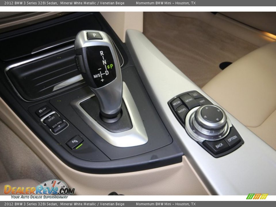 2012 BMW 3 Series 328i Sedan Mineral White Metallic / Venetian Beige Photo #24