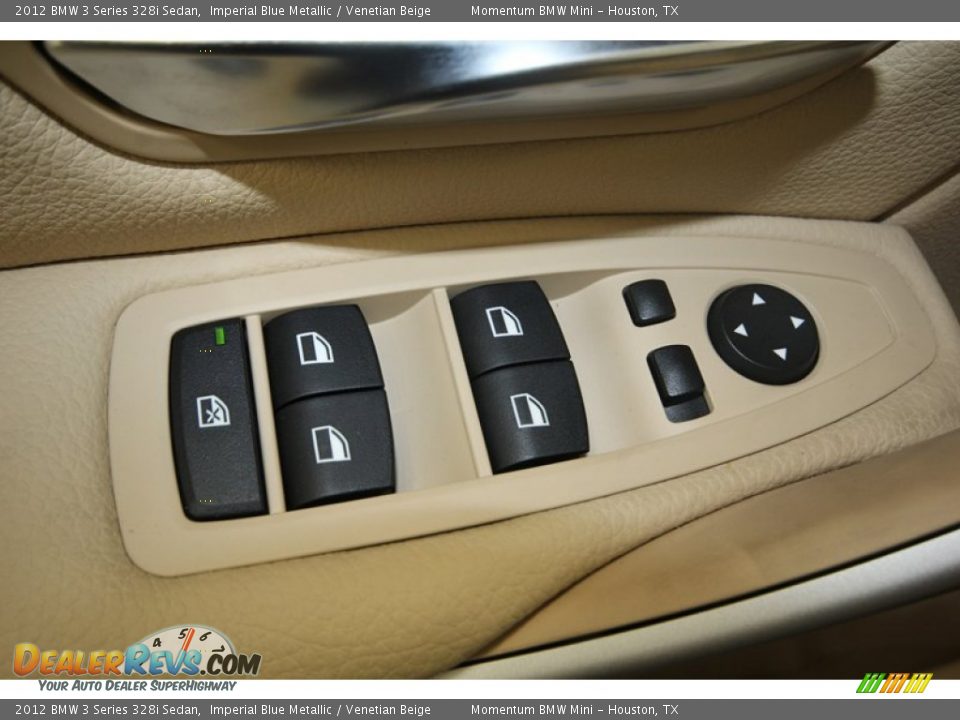 2012 BMW 3 Series 328i Sedan Imperial Blue Metallic / Venetian Beige Photo #16