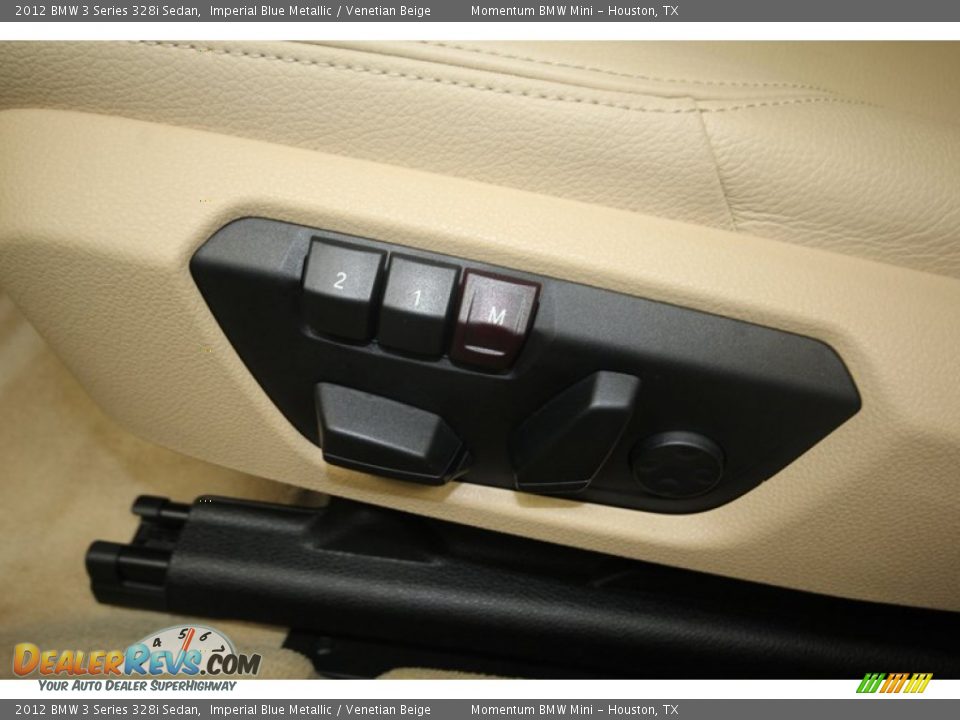 2012 BMW 3 Series 328i Sedan Imperial Blue Metallic / Venetian Beige Photo #17