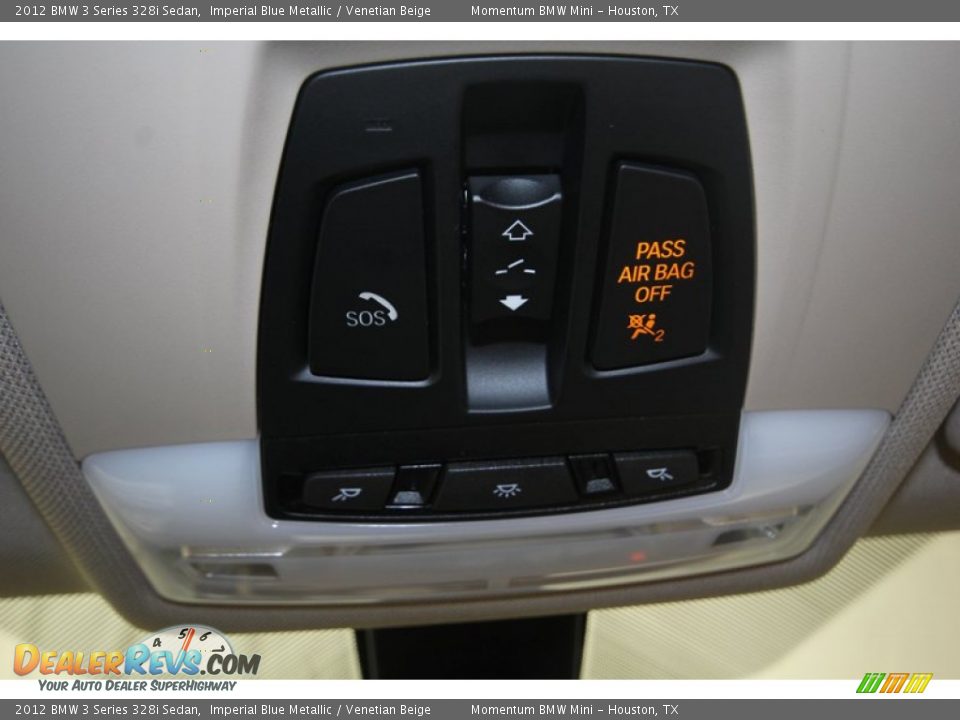 2012 BMW 3 Series 328i Sedan Imperial Blue Metallic / Venetian Beige Photo #19