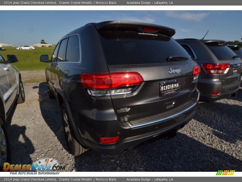 2014 Jeep Grand Cherokee Limited Granite Crystal Metallic / Morocco Black Photo #2