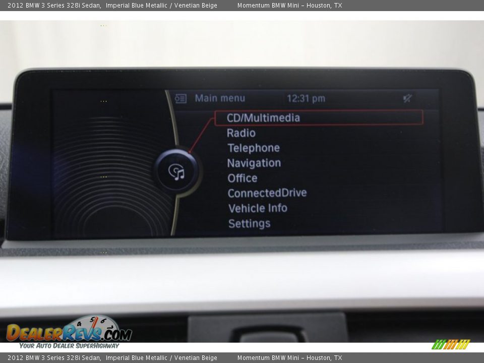 2012 BMW 3 Series 328i Sedan Imperial Blue Metallic / Venetian Beige Photo #21