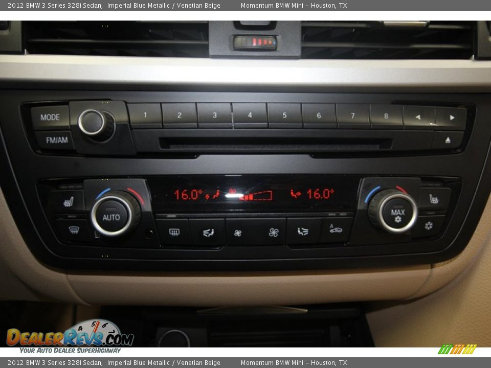 2012 BMW 3 Series 328i Sedan Imperial Blue Metallic / Venetian Beige Photo #22