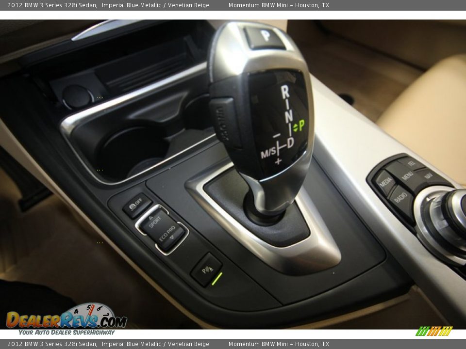 2012 BMW 3 Series 328i Sedan Imperial Blue Metallic / Venetian Beige Photo #23