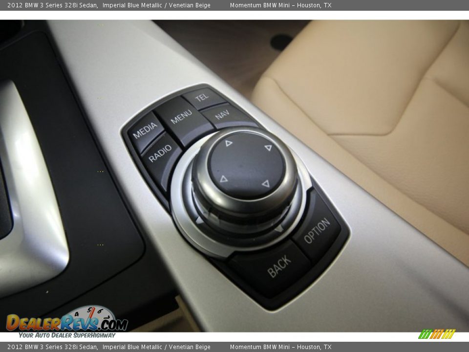 2012 BMW 3 Series 328i Sedan Imperial Blue Metallic / Venetian Beige Photo #24