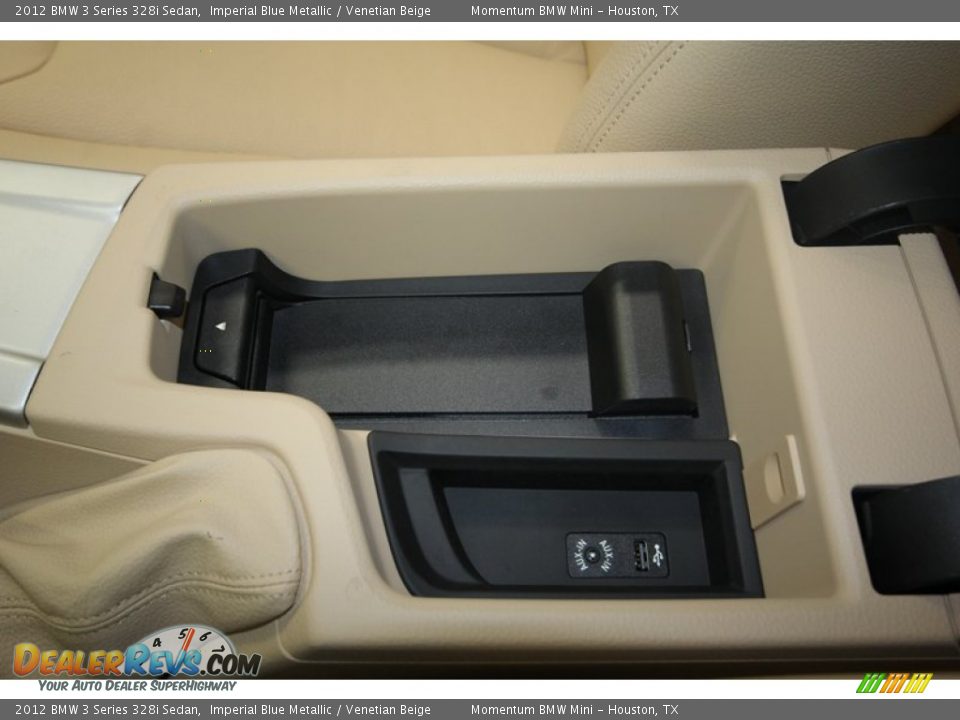 2012 BMW 3 Series 328i Sedan Imperial Blue Metallic / Venetian Beige Photo #26
