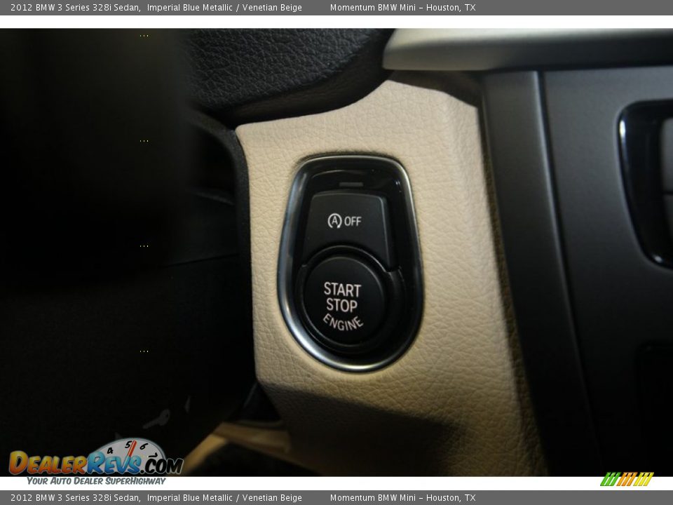 2012 BMW 3 Series 328i Sedan Imperial Blue Metallic / Venetian Beige Photo #28