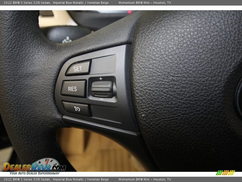 2012 BMW 3 Series 328i Sedan Imperial Blue Metallic / Venetian Beige Photo #30