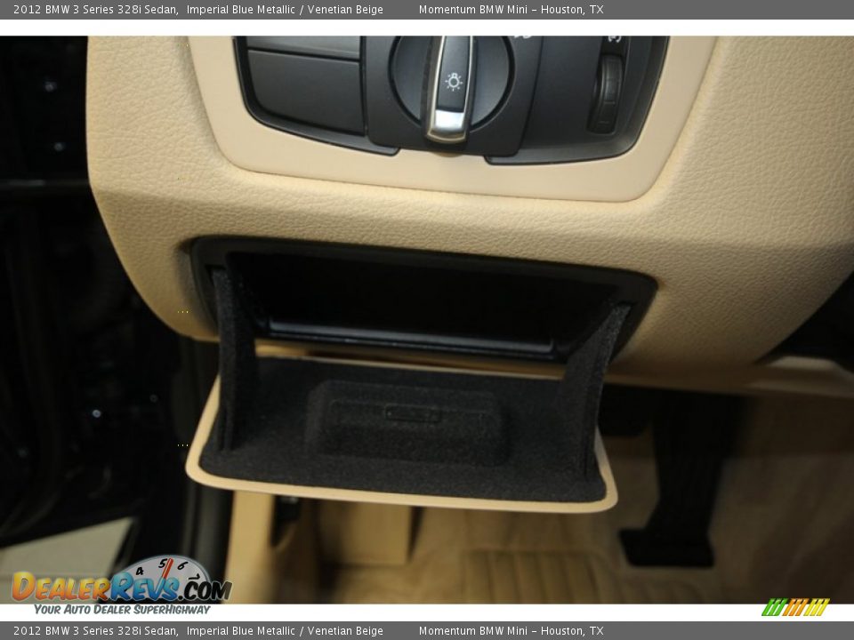 2012 BMW 3 Series 328i Sedan Imperial Blue Metallic / Venetian Beige Photo #31