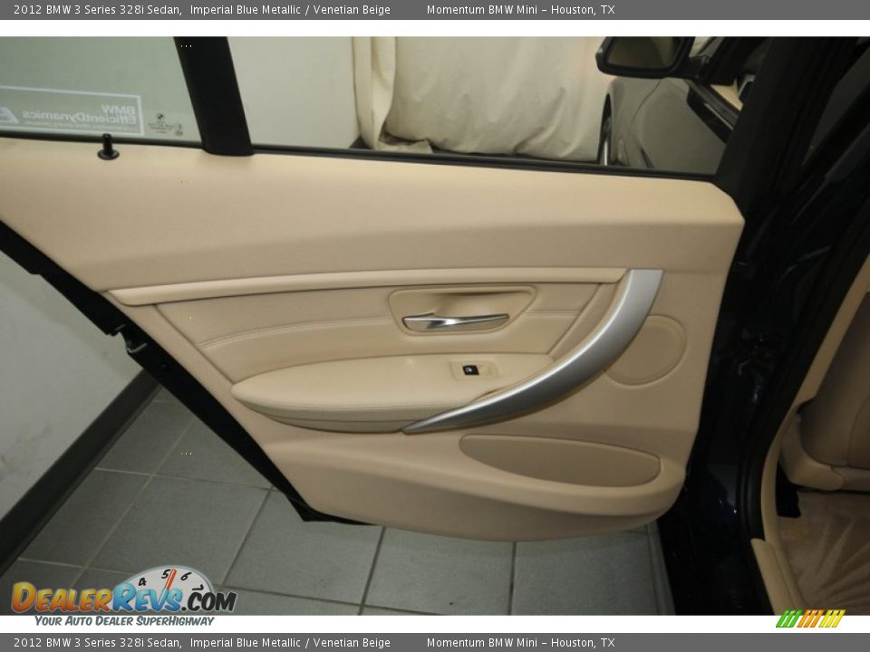 2012 BMW 3 Series 328i Sedan Imperial Blue Metallic / Venetian Beige Photo #33