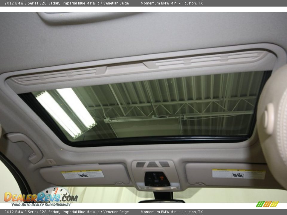 2012 BMW 3 Series 328i Sedan Imperial Blue Metallic / Venetian Beige Photo #34