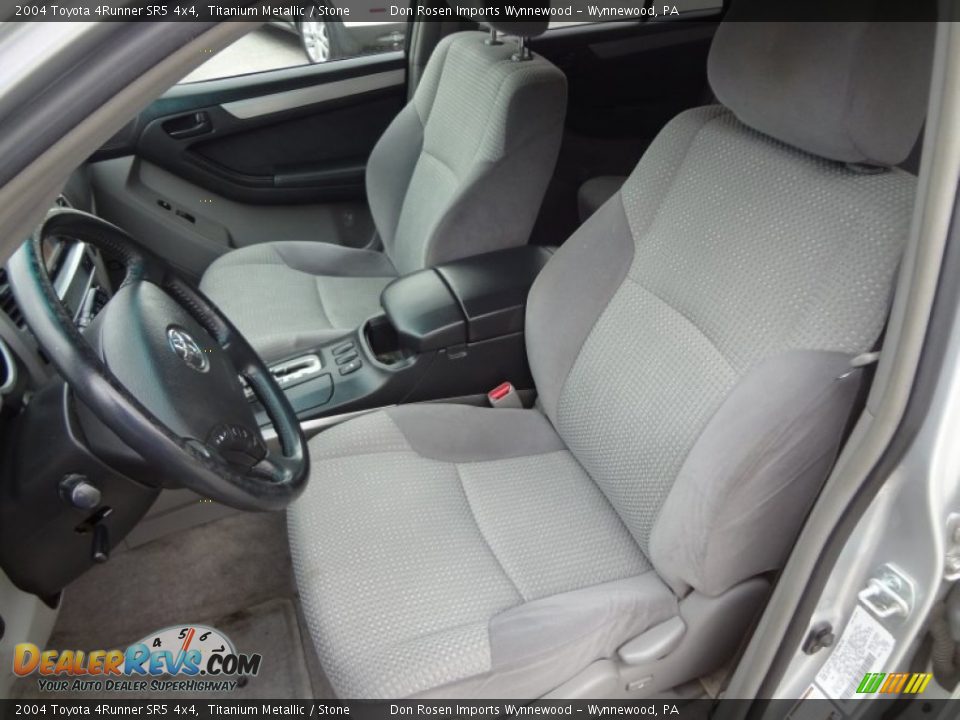 2004 Toyota 4Runner SR5 4x4 Titanium Metallic / Stone Photo #6