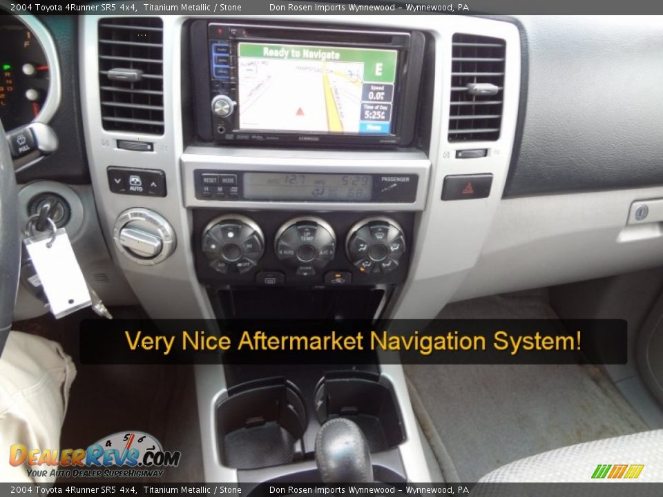 2004 Toyota 4Runner SR5 4x4 Titanium Metallic / Stone Photo #7
