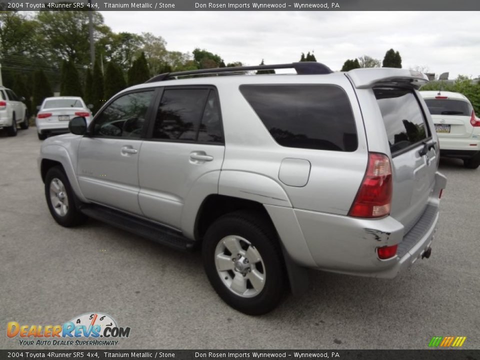 2004 Toyota 4Runner SR5 4x4 Titanium Metallic / Stone Photo #8
