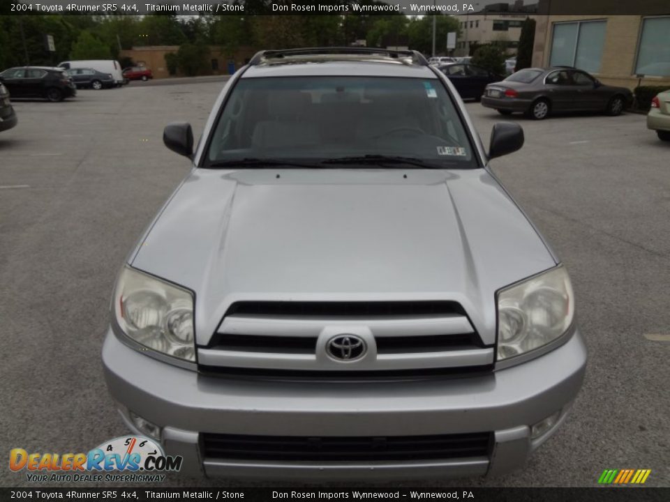 2004 Toyota 4Runner SR5 4x4 Titanium Metallic / Stone Photo #11