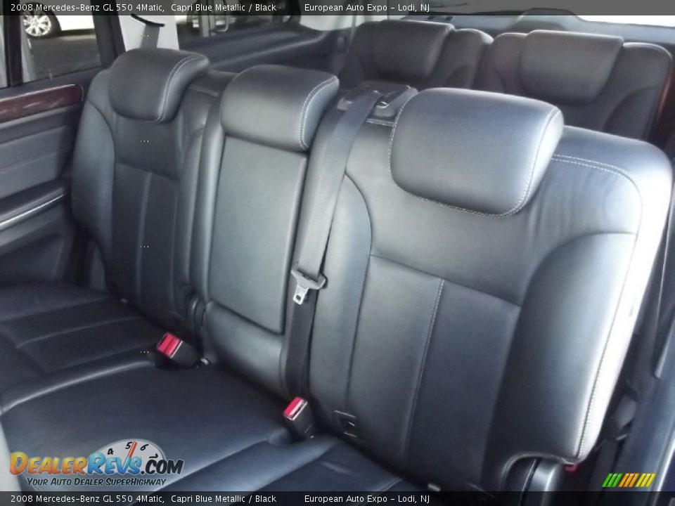 2008 Mercedes-Benz GL 550 4Matic Capri Blue Metallic / Black Photo #11