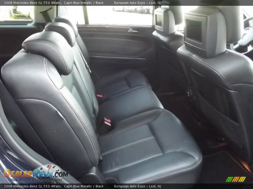 2008 Mercedes-Benz GL 550 4Matic Capri Blue Metallic / Black Photo #14