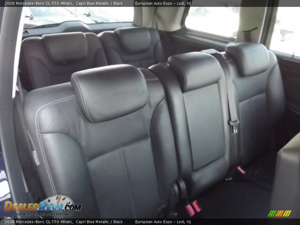2008 Mercedes-Benz GL 550 4Matic Capri Blue Metallic / Black Photo #15