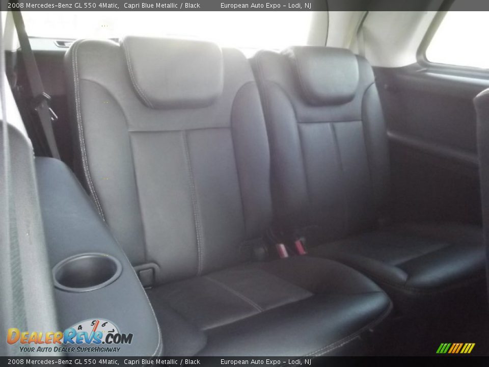 2008 Mercedes-Benz GL 550 4Matic Capri Blue Metallic / Black Photo #16