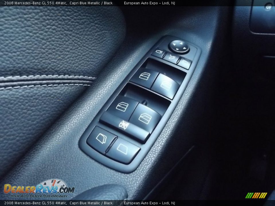 2008 Mercedes-Benz GL 550 4Matic Capri Blue Metallic / Black Photo #25