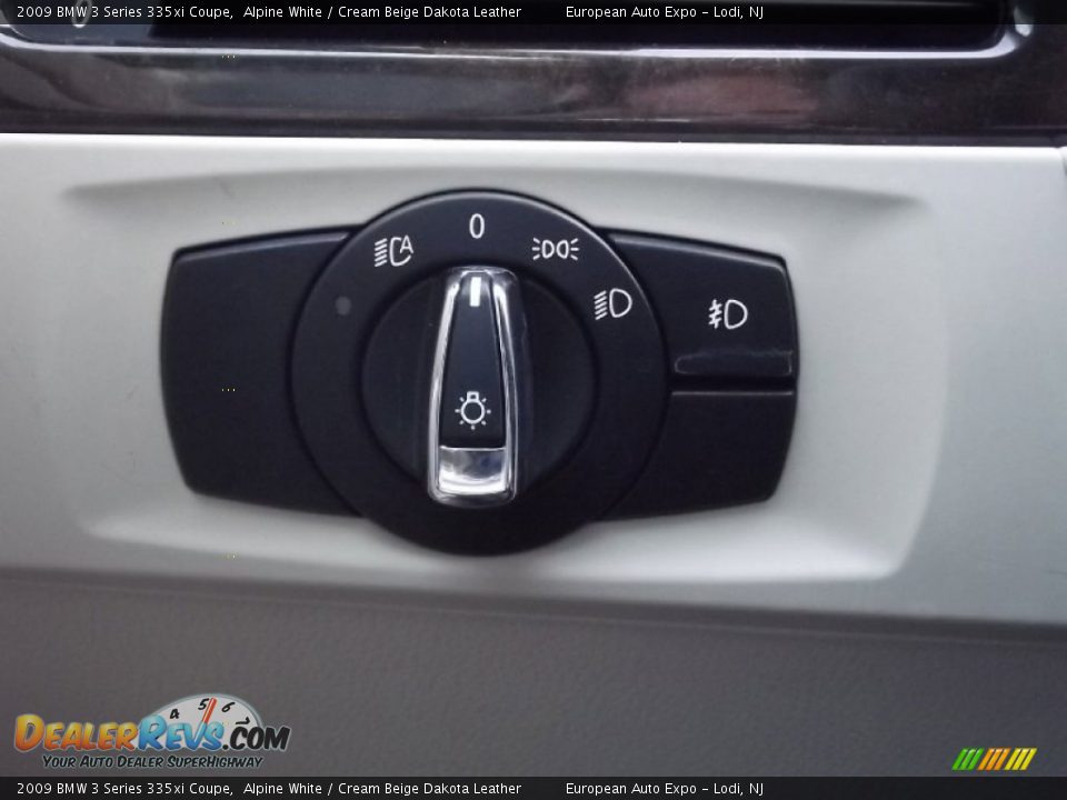2009 BMW 3 Series 335xi Coupe Alpine White / Cream Beige Dakota Leather Photo #19