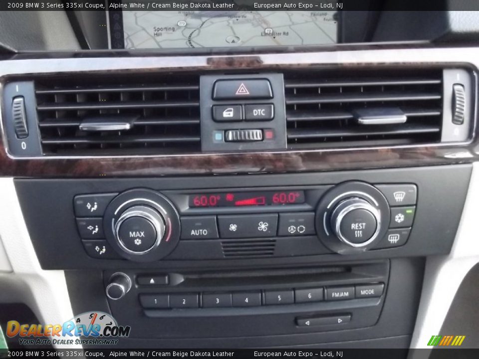 2009 BMW 3 Series 335xi Coupe Alpine White / Cream Beige Dakota Leather Photo #22