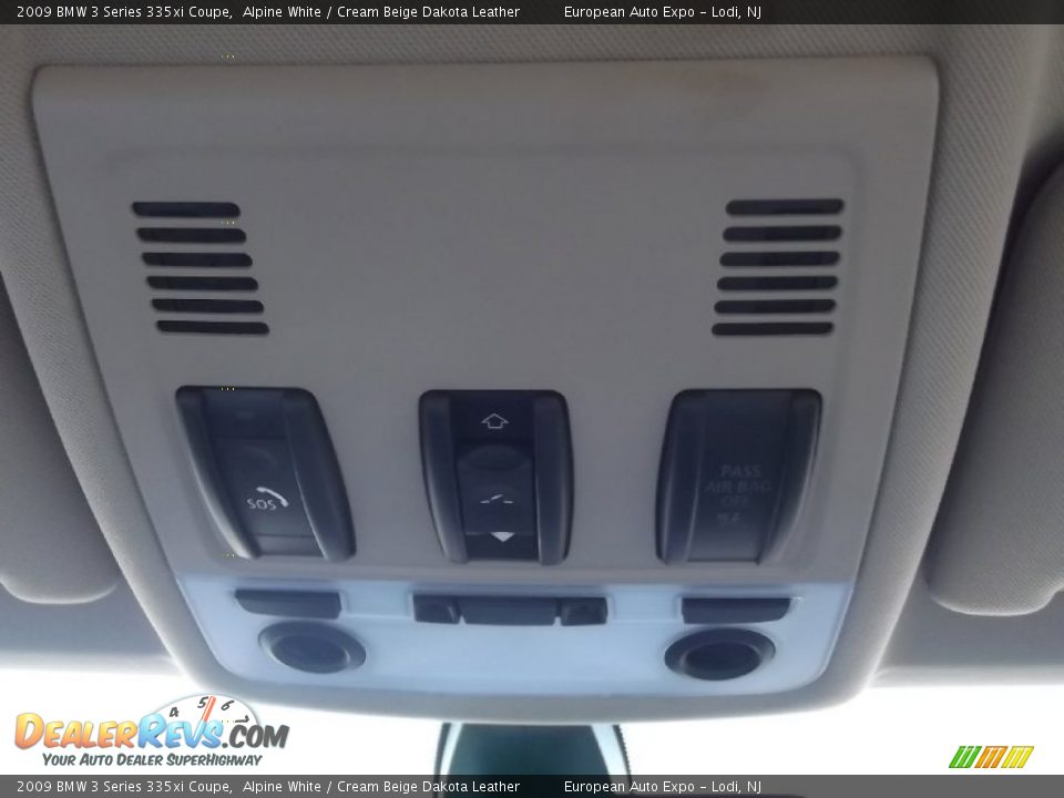 2009 BMW 3 Series 335xi Coupe Alpine White / Cream Beige Dakota Leather Photo #27