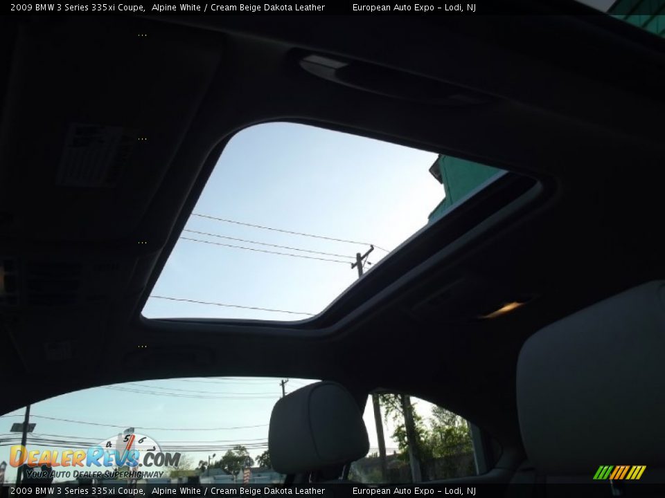 2009 BMW 3 Series 335xi Coupe Alpine White / Cream Beige Dakota Leather Photo #29