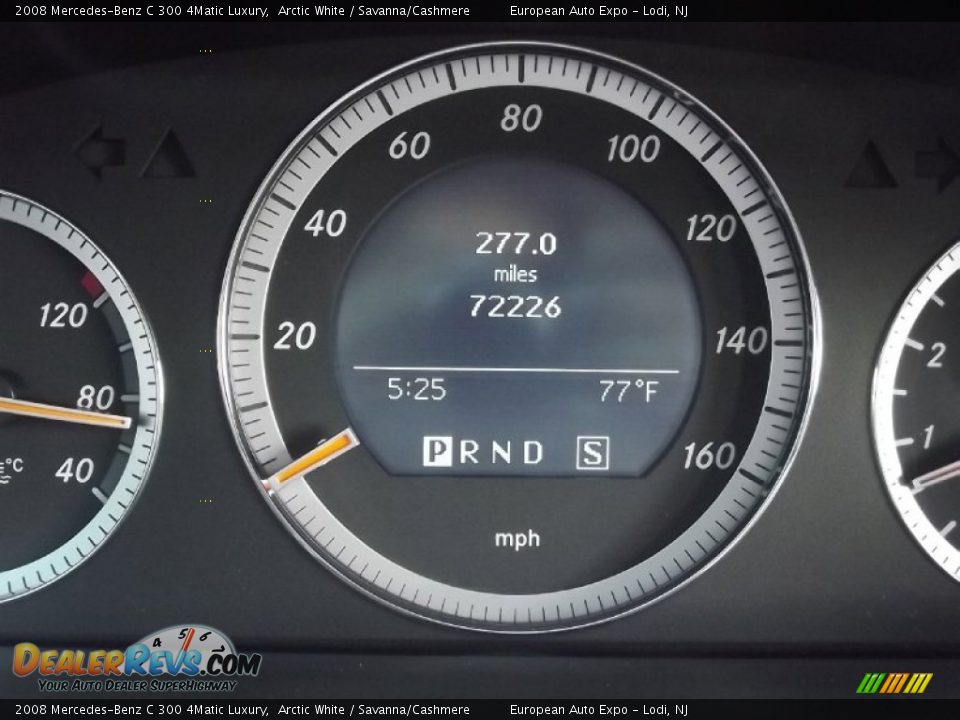 2008 Mercedes-Benz C 300 4Matic Luxury Arctic White / Savanna/Cashmere Photo #19