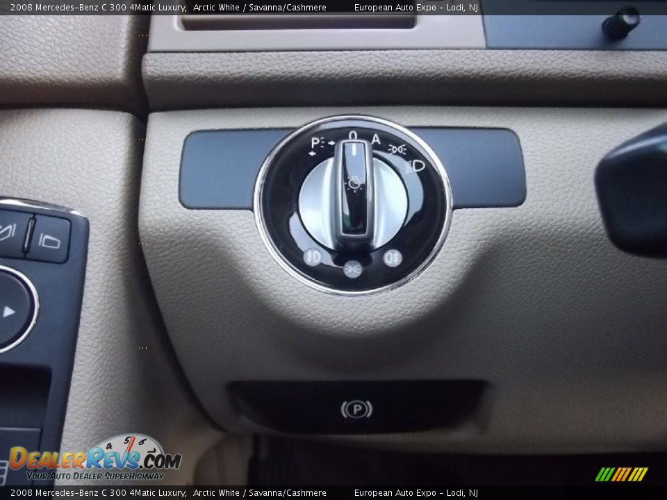 2008 Mercedes-Benz C 300 4Matic Luxury Arctic White / Savanna/Cashmere Photo #23