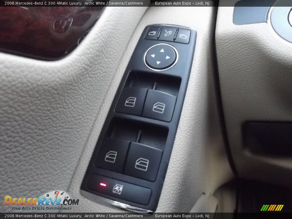2008 Mercedes-Benz C 300 4Matic Luxury Arctic White / Savanna/Cashmere Photo #24