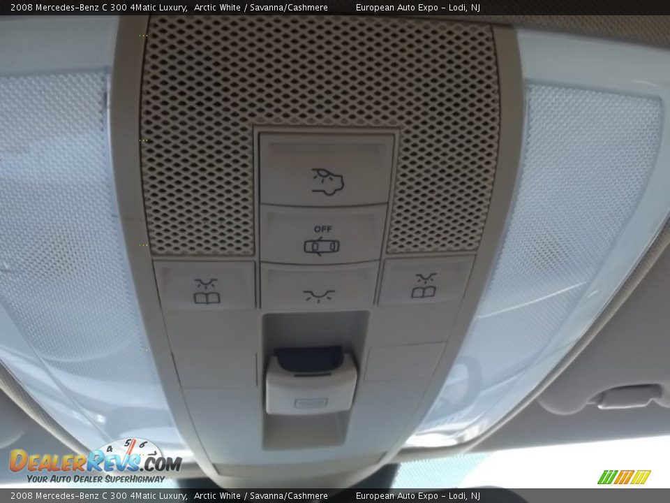 2008 Mercedes-Benz C 300 4Matic Luxury Arctic White / Savanna/Cashmere Photo #30
