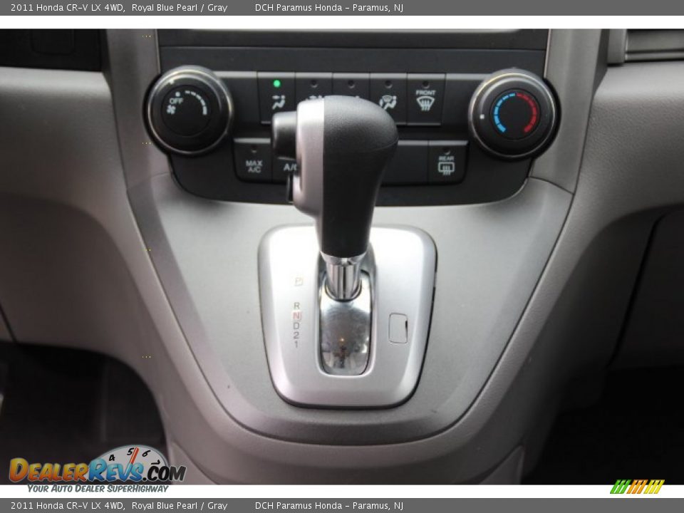 2011 Honda CR-V LX 4WD Royal Blue Pearl / Gray Photo #14