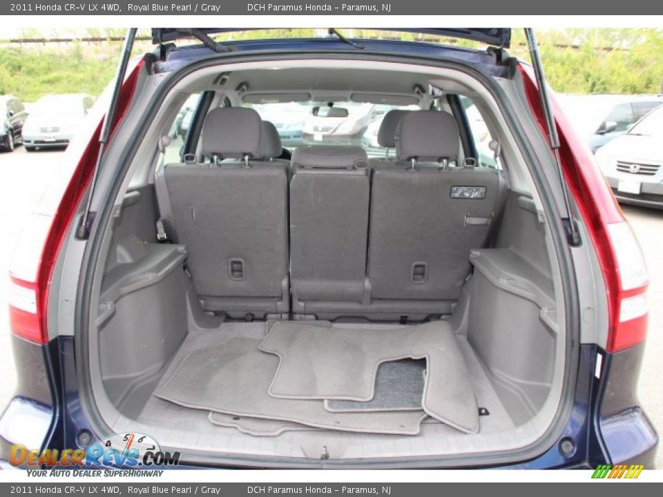 2011 Honda CR-V LX 4WD Royal Blue Pearl / Gray Photo #17